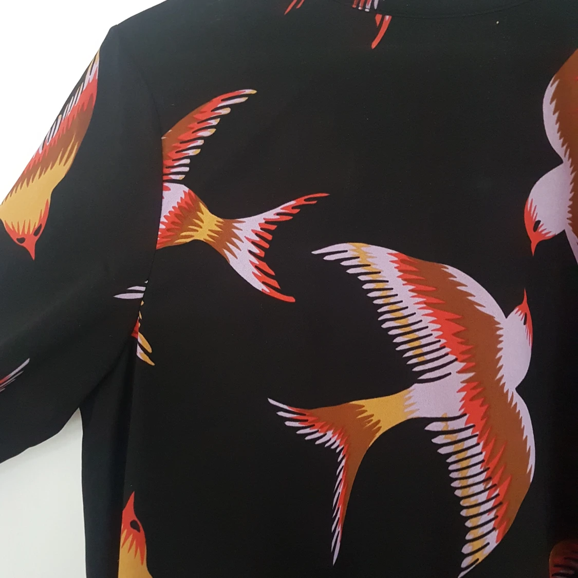 Skjorta med fåglar, M - 91