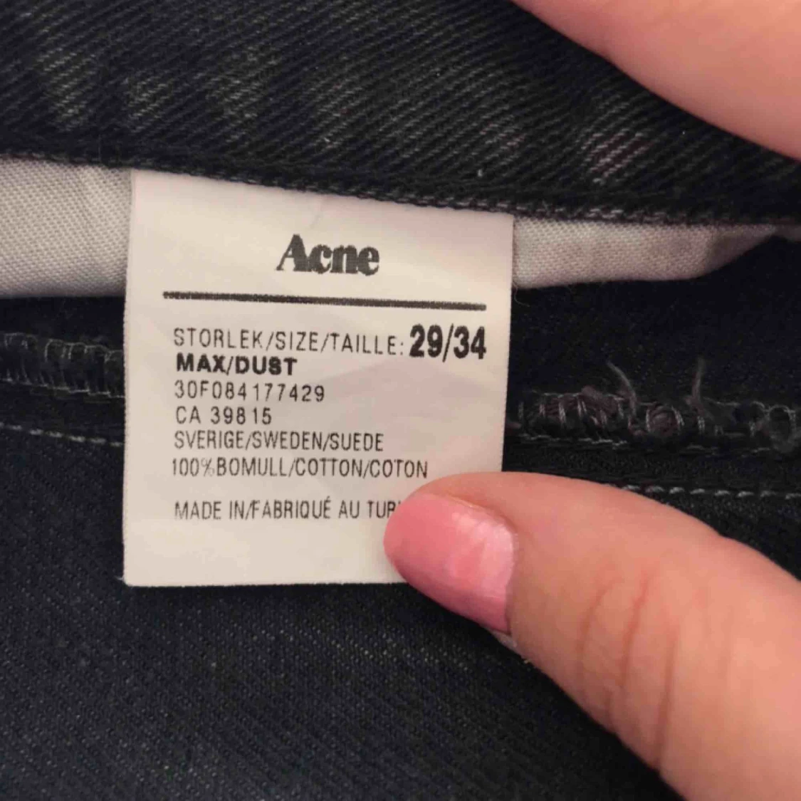 Urtvättade acnejeans - 91