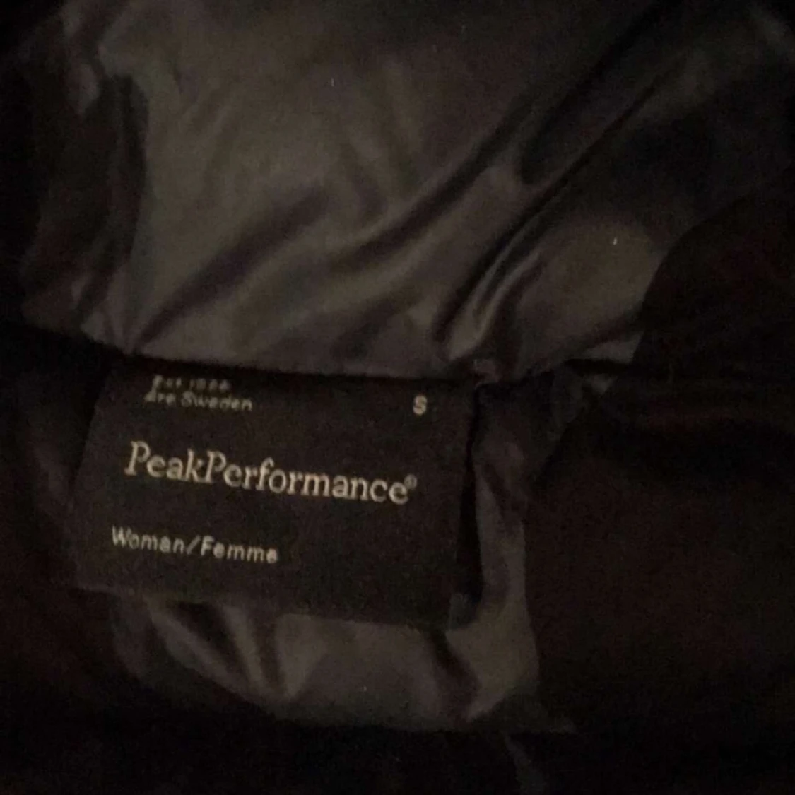 Svart hollies pälsjacka - 90