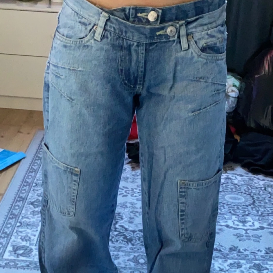 90s lowwaisted baggy jeans - 90