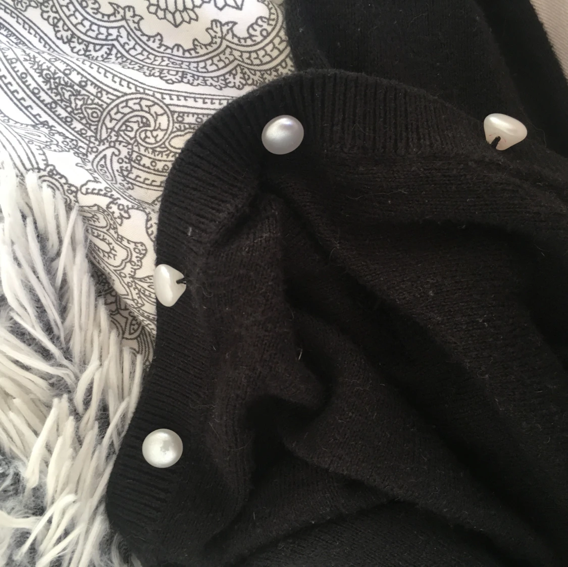 Svart kofta  - 91