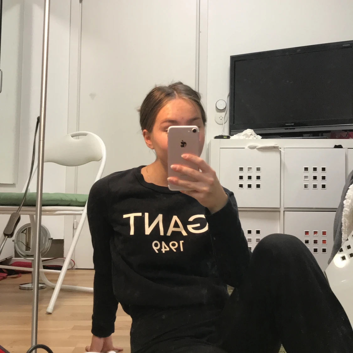 Svart gant tröja - 91