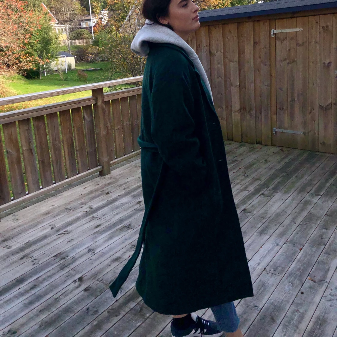 Oversized höst/vinterkappa  - 91