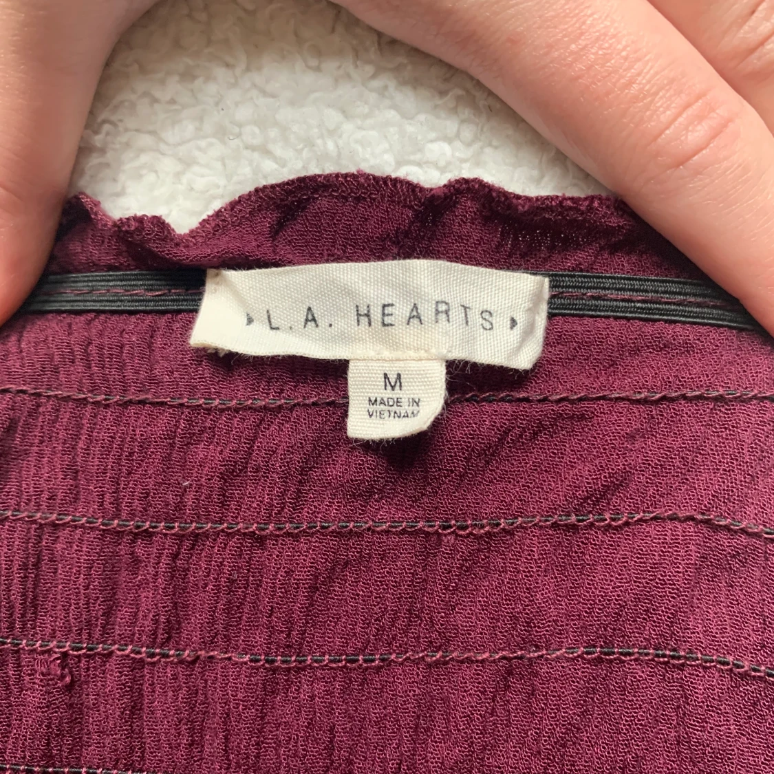 Tajt över-axeln tröja med vida ärmar - 91