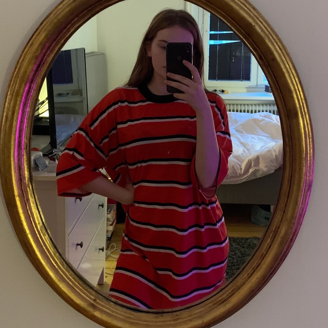 Röd klänning Prettylittlething - 90