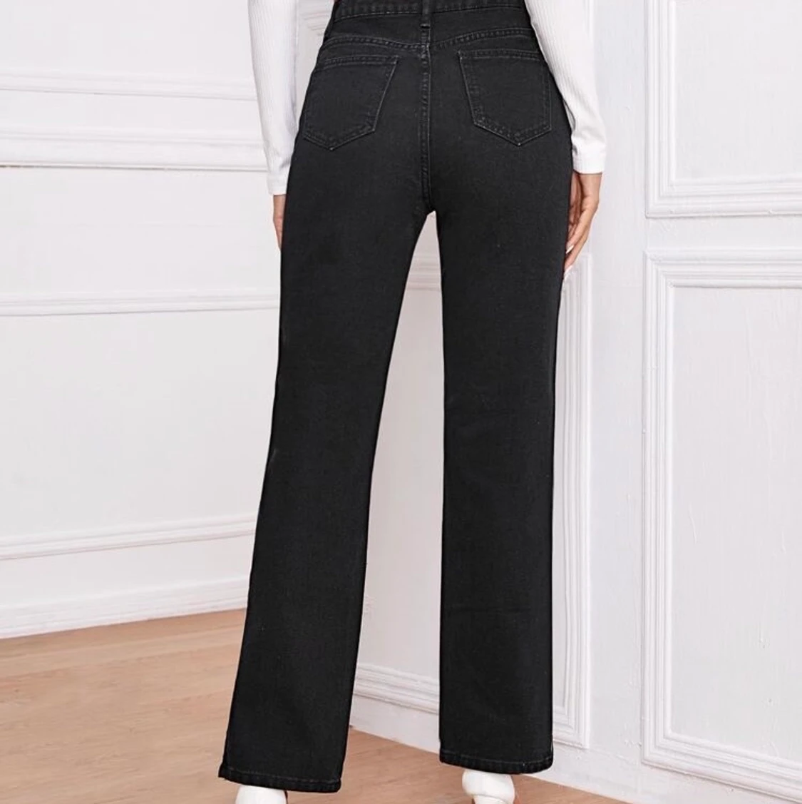 Jeans med slit  - 90