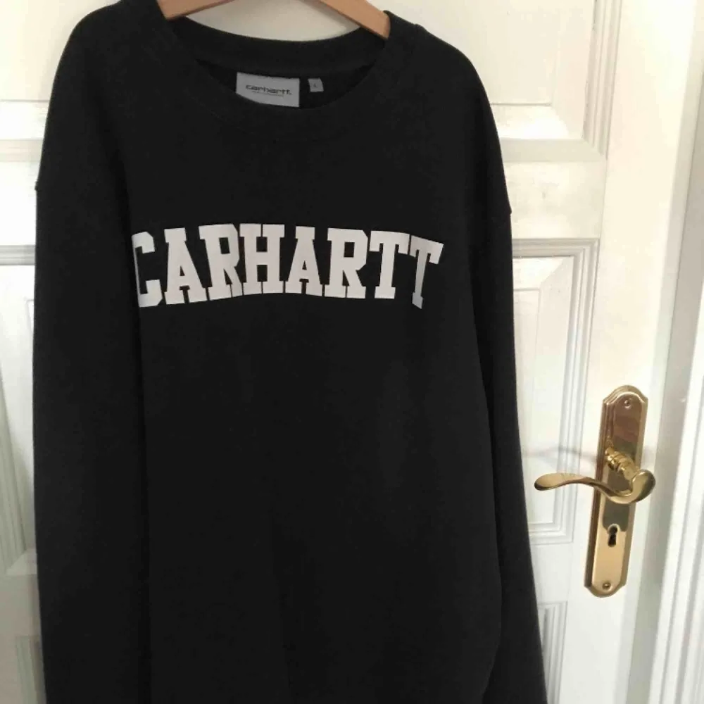 Ny oanvänd sweatshirt från carhartt. Köpt på caliroots. Köparen står för frakten. Skriv om du undrar något!. Hoodies.