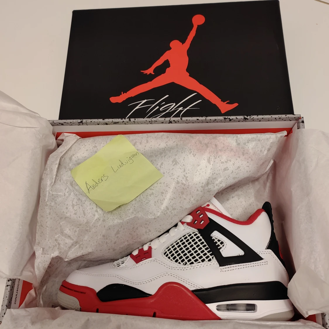 Nike Air Jordan 4 Fire Red (GS) - 91