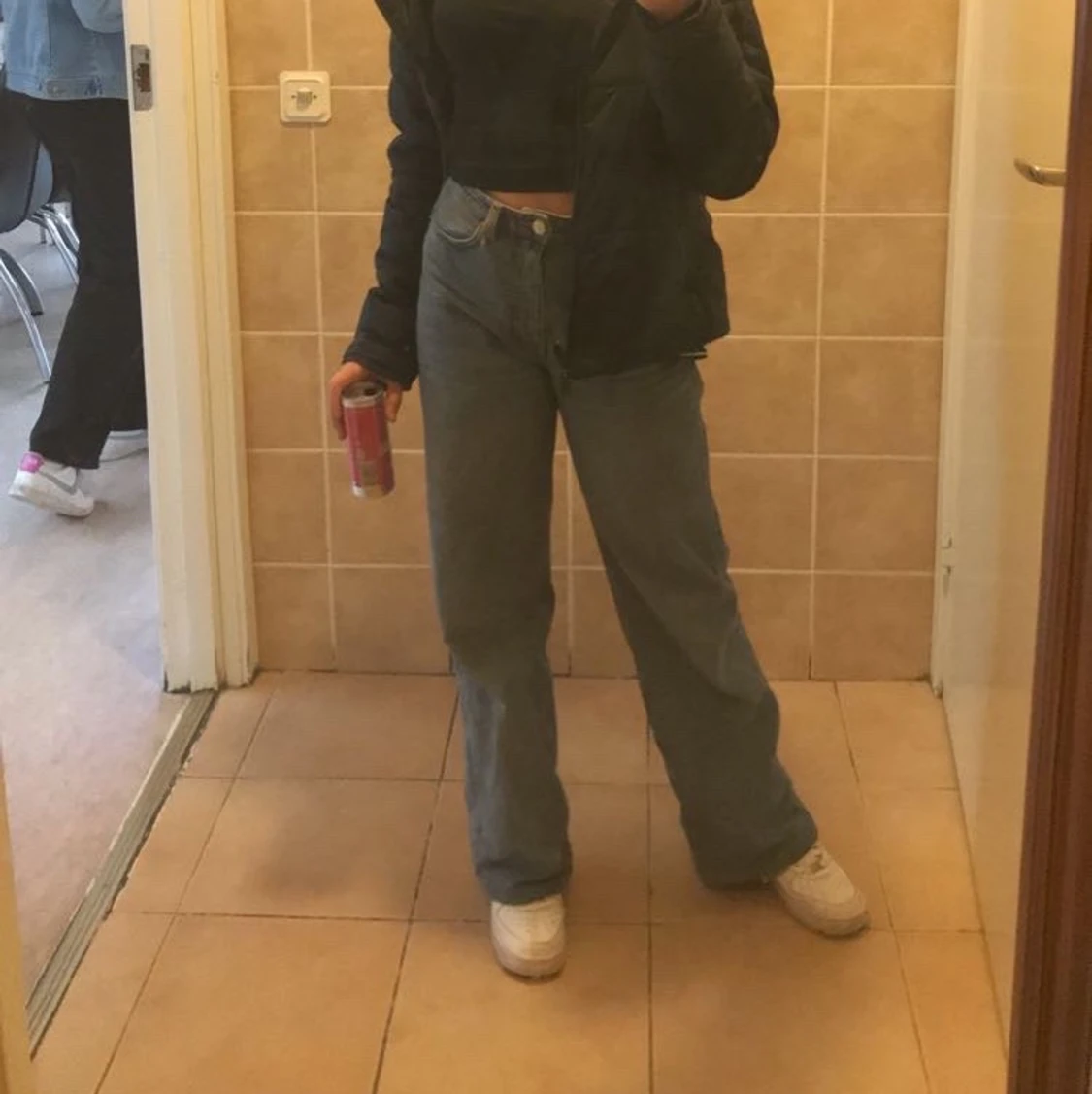 Monki Jeans, Mid Blue Yoko - 90