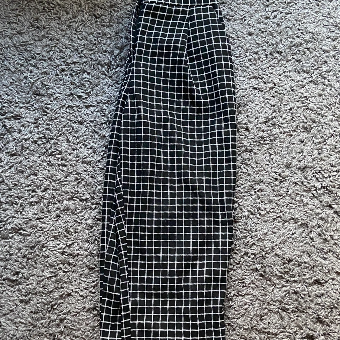 Rutiga kostymbyxor - 90