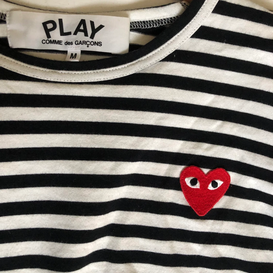 CDG randig tröja långärmad - 91