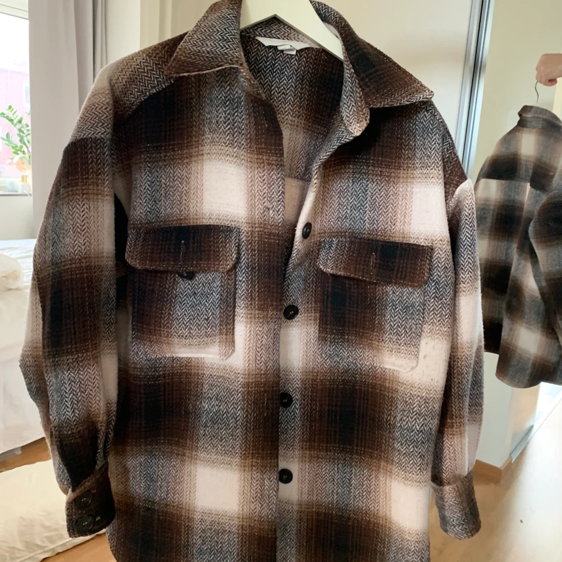 H&M kappa rutig shacket - 90