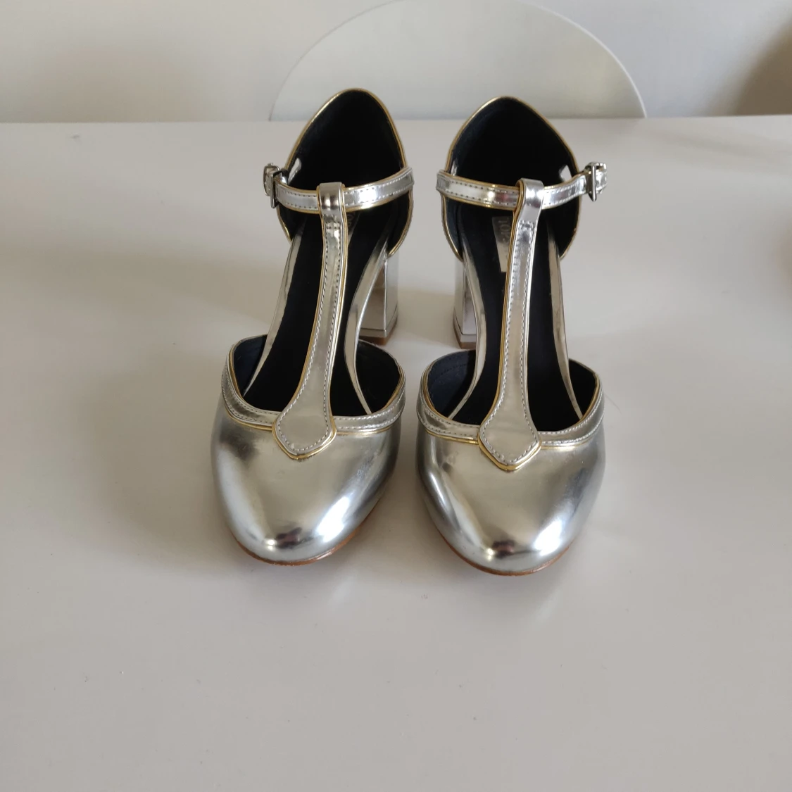 Silverklackar från Topshop - 90