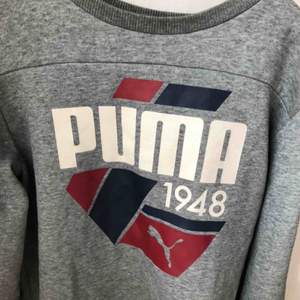 Fin Puma sweatshirt, inga fläckar eller hål. Använder den inte längre då den är för liten. Köparen står för frakten :)