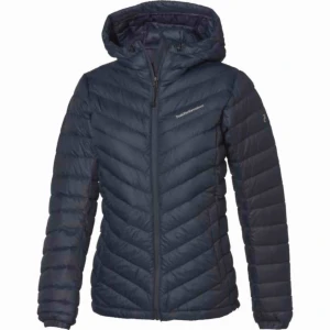  - Säljer denna jättefina mörkblåa peak dunjacka i dam-modell. Den är i strl S och är i jättebra skick, inga skråmor eller hål osv! Perfekt nu till vintern då den är väldigt varm samtidigt som den sitter lätt och fint på kroppen🌟