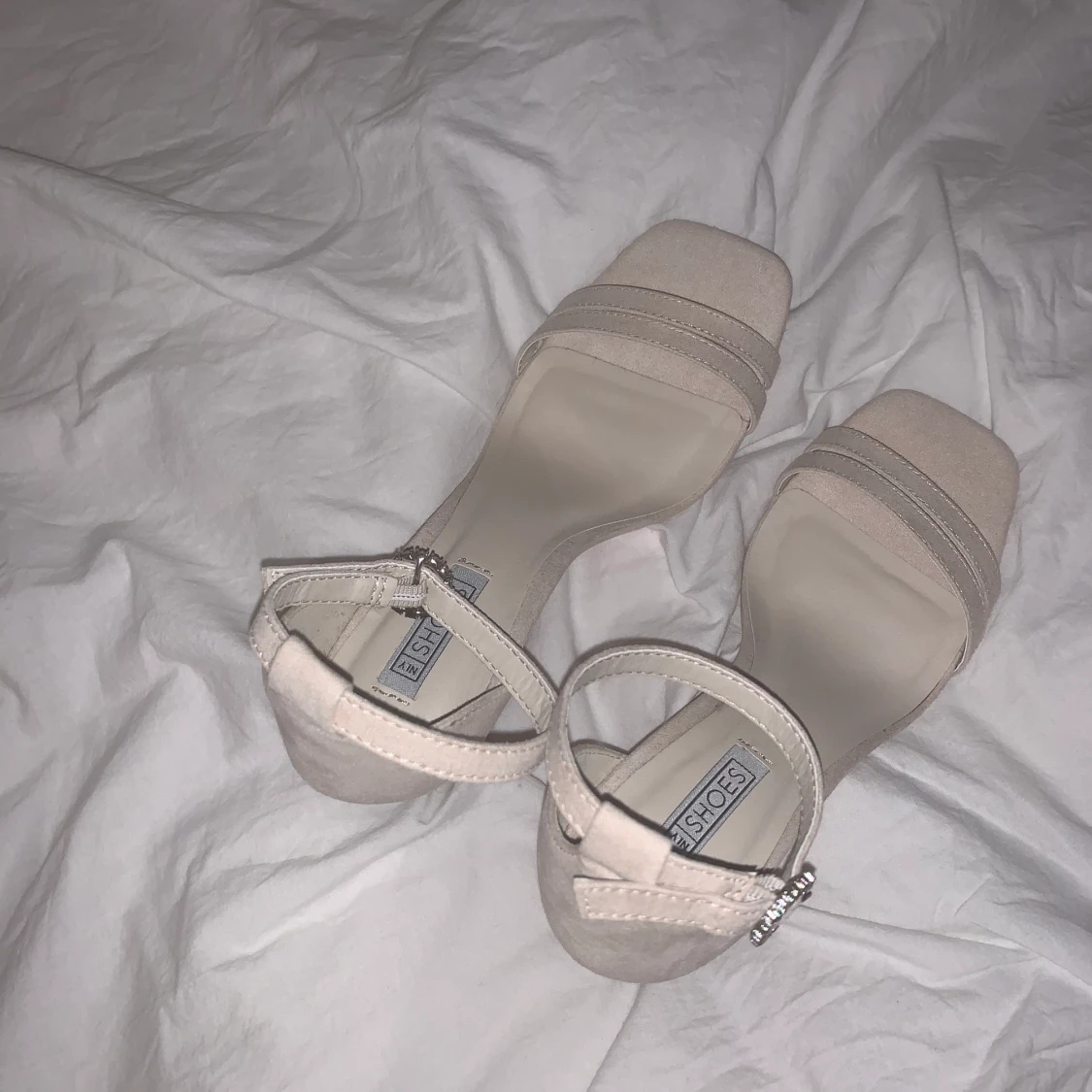 Beige/rosa skor från NLY shoes strl. 36 - 90