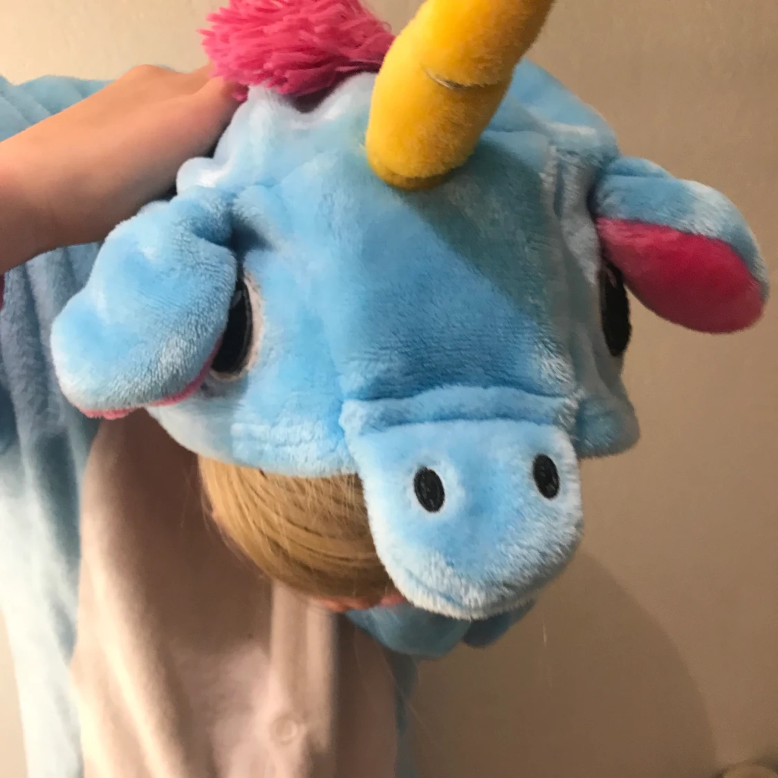 Blå unicon dräkt  - 91