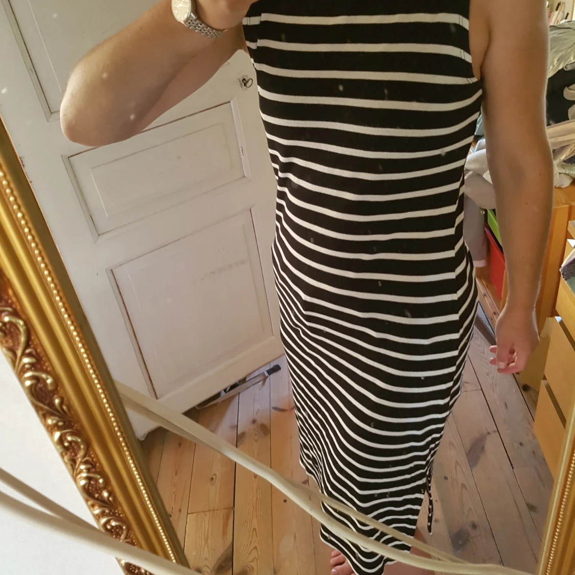 Randig klänning  - 90