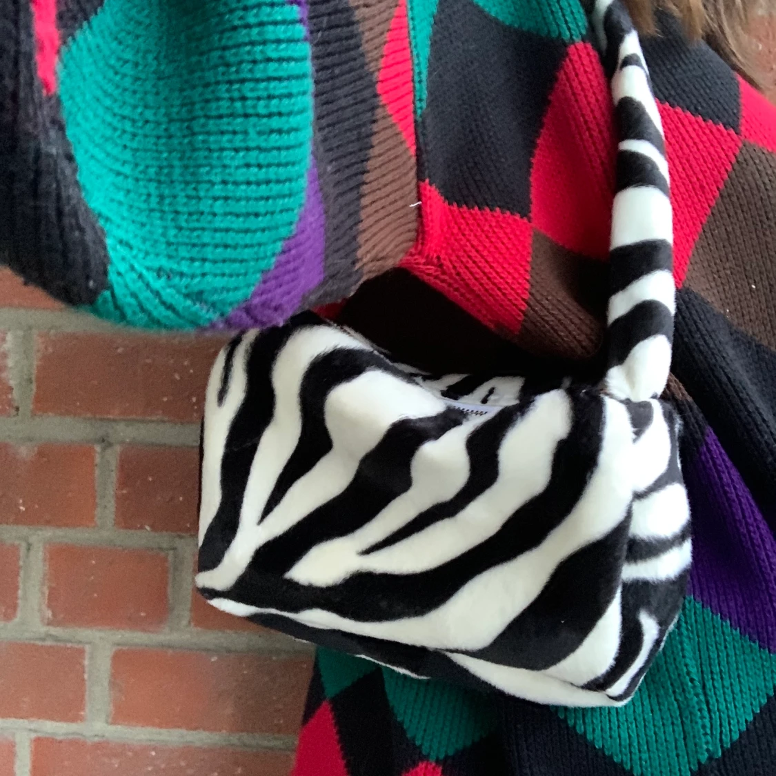 Supersöt zebraväska!! - 90