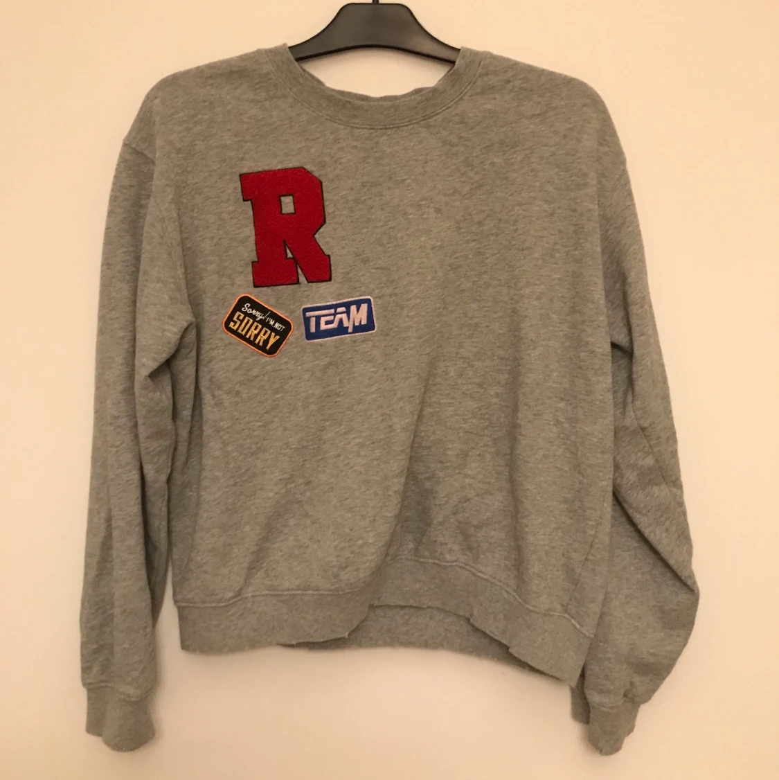 Grå sweatshirt  - 90