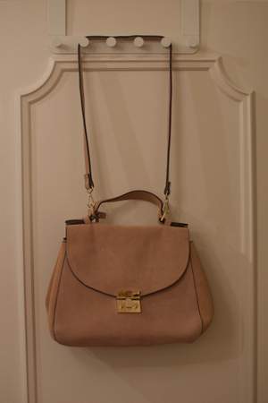 Ljusrosa handväska från Zara 