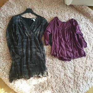 Klänning från nelly, blus från tessie.  - Klänning från nelly passar 34/36. Fint skick använd fåtal gånger.  Blus från tessie passar xs-medium använt 2 gånger. Säljes för 100kr totalt för bägge. Kan mötas upp i göteborg alt fraktas men då tillkommer fraktavgift. 