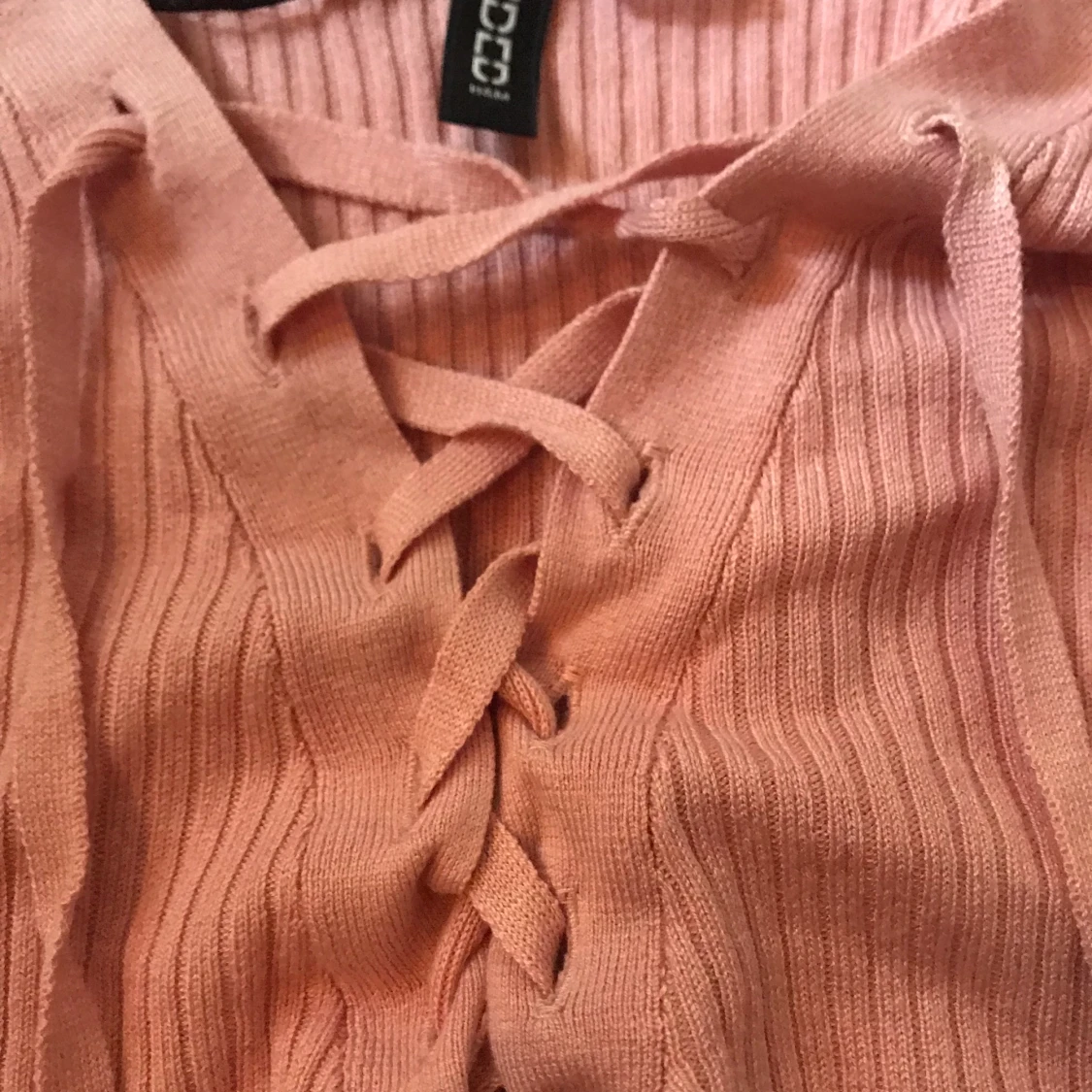 Snygg matt rosa magtröja!💓 - 91