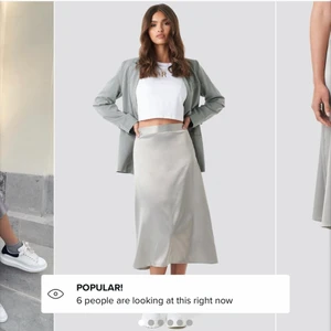 Satin kjol - Kjol från nakd i strl 38.