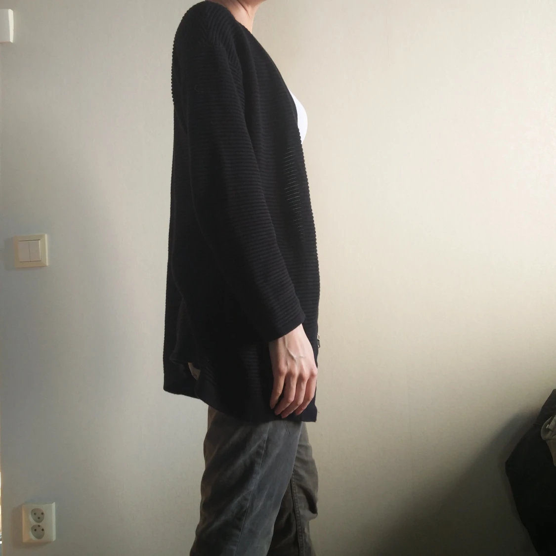 Mysig öppen kofta  - 90