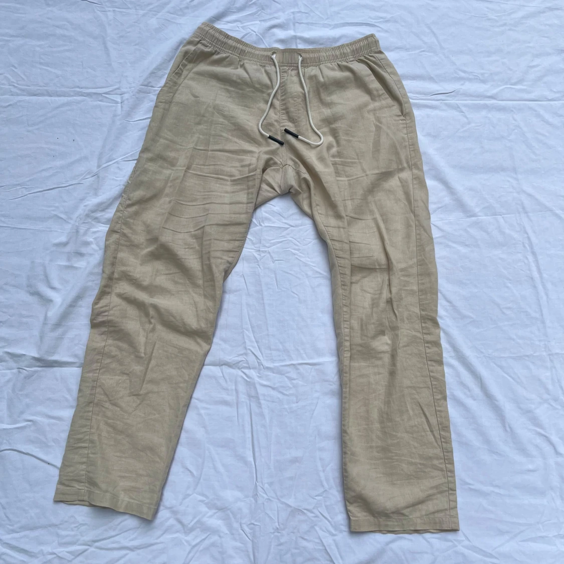 OAS linnebyxor beige - 91