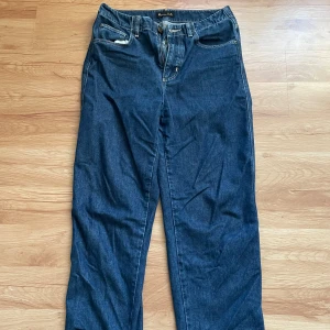 Baggy jeans  - Marinblå baggy jeans