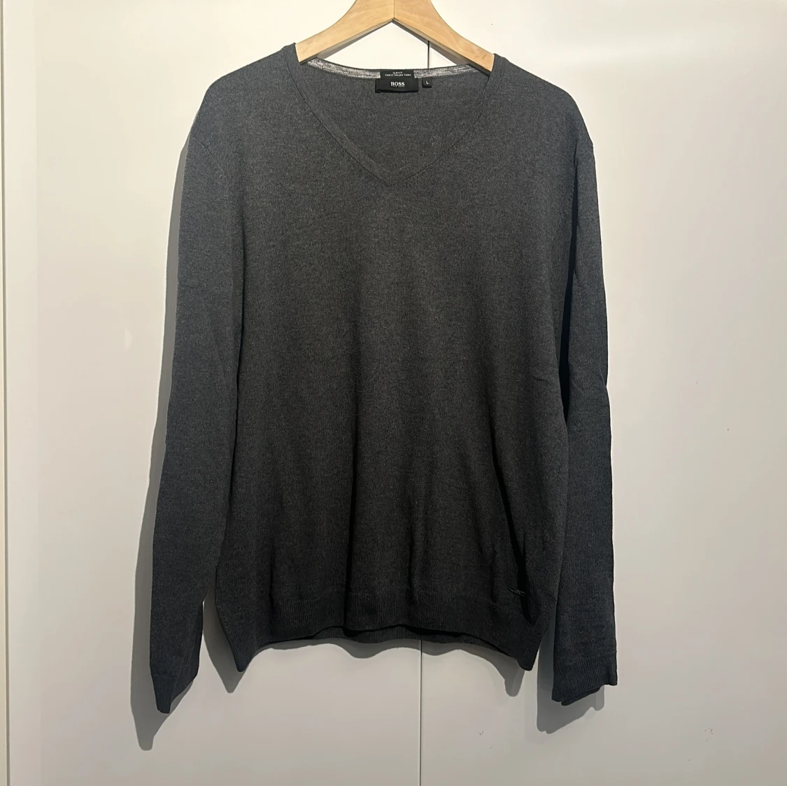 Grå tröja från Hugo Boss