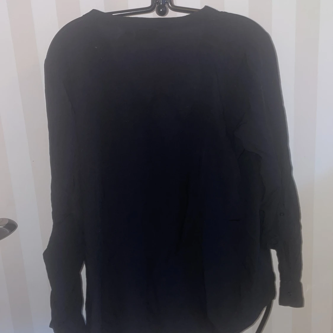 Svart långärmad skjorta från KappAhl - 92