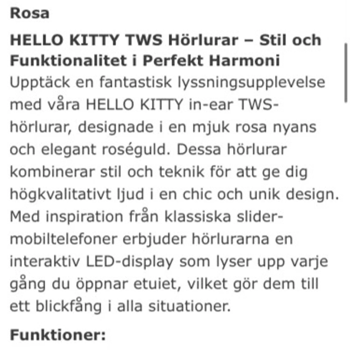 Hello Kitty hörlurar!🥰(y2k) - 93