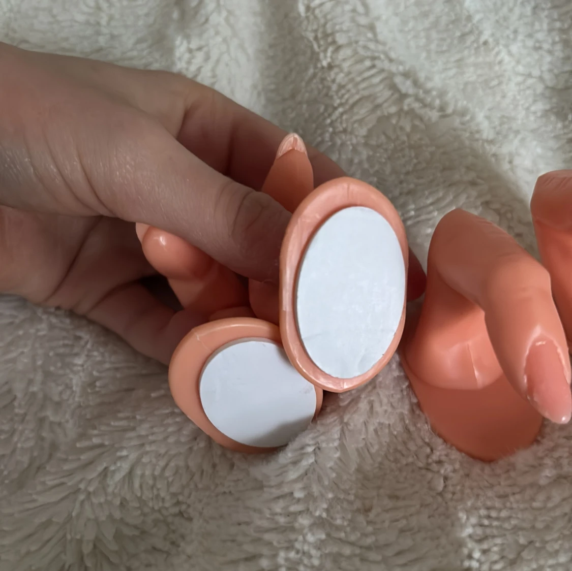 Övningsfingrar för nagelträning - 90