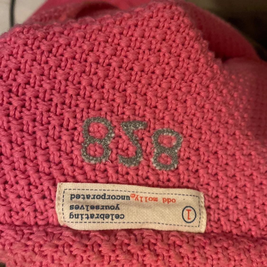 Rosa stickad jacka från Odd Molly - 92