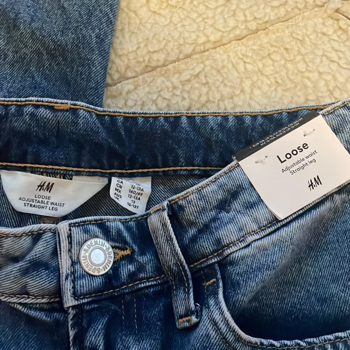 Blå jeans från H&M - 92