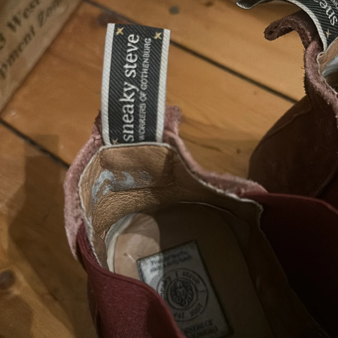 Bruna mocka boots från Sneaky Steve 44 - 90
