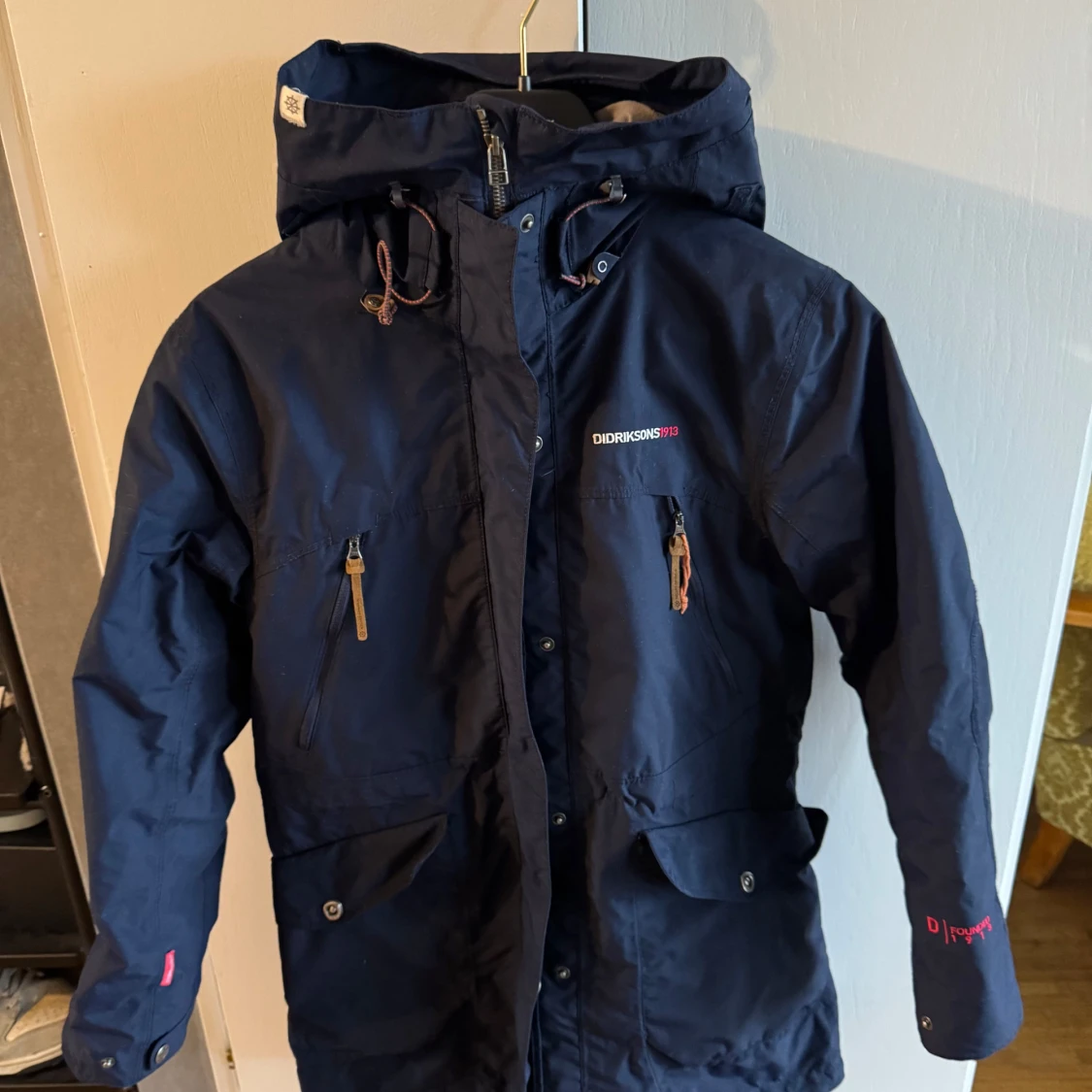 Mörkblå jacka från Didriksons - 1