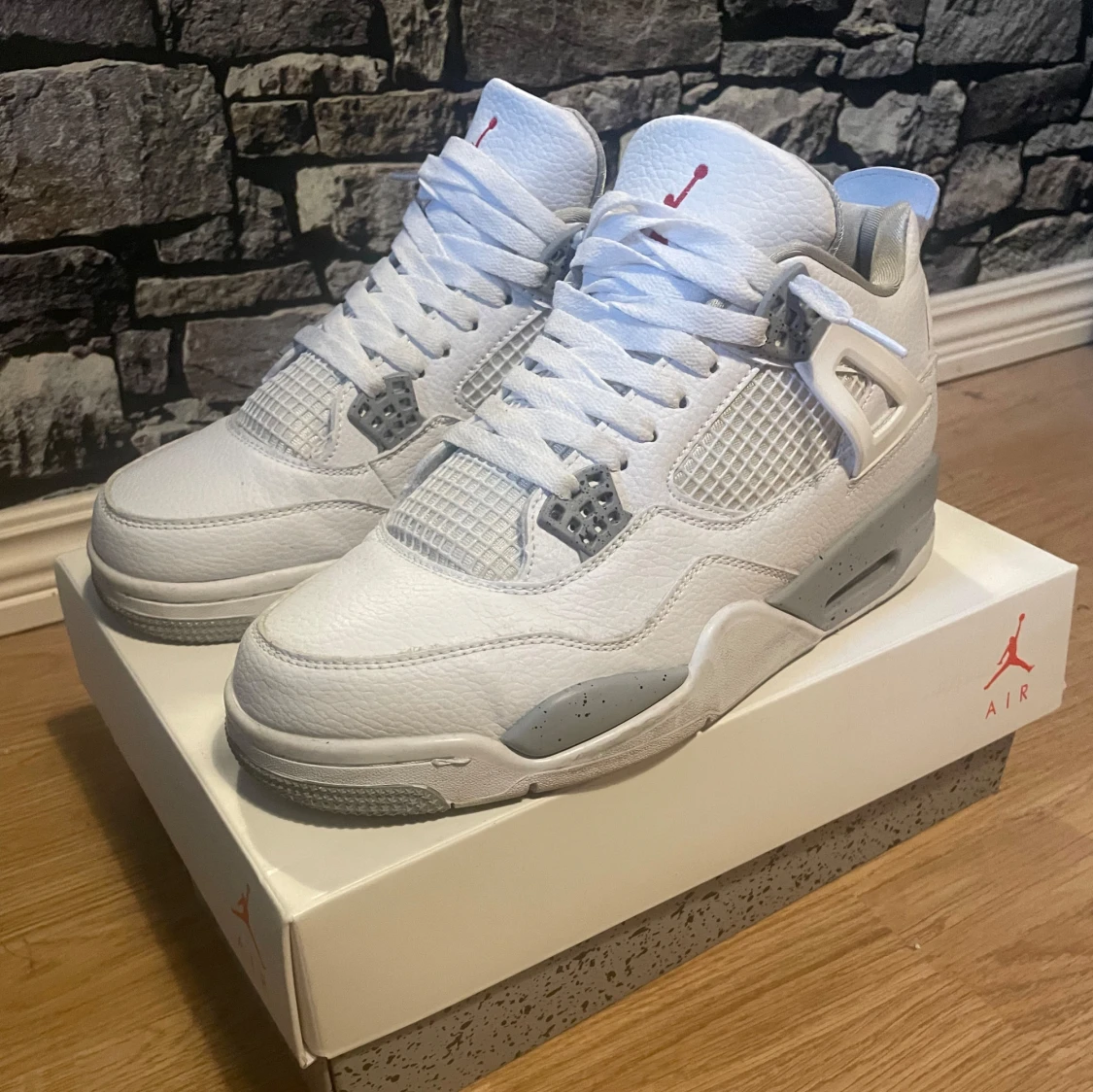 Vita Nike Air Jordans - 2