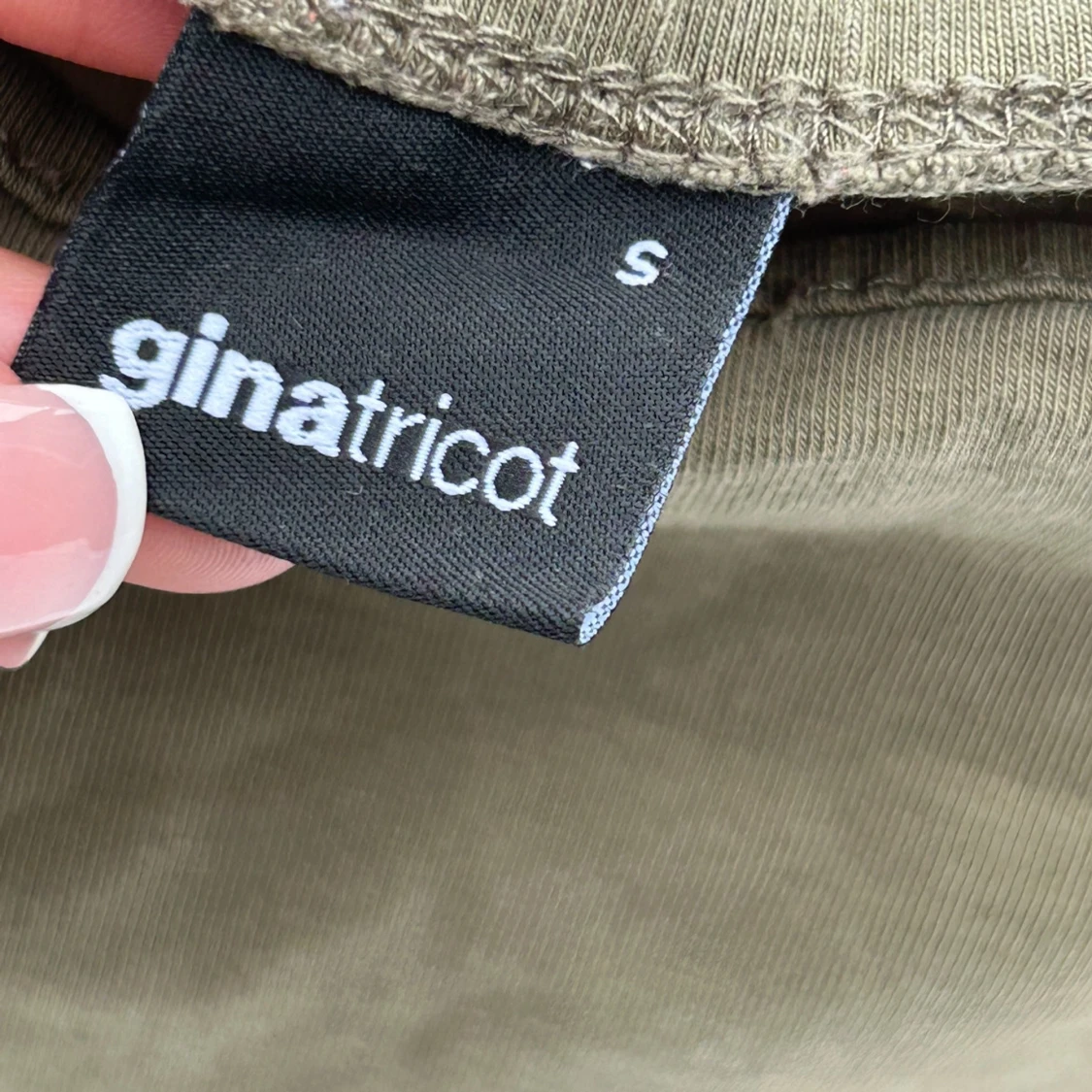 Grön  linnetopp från Gina Tricot - 1