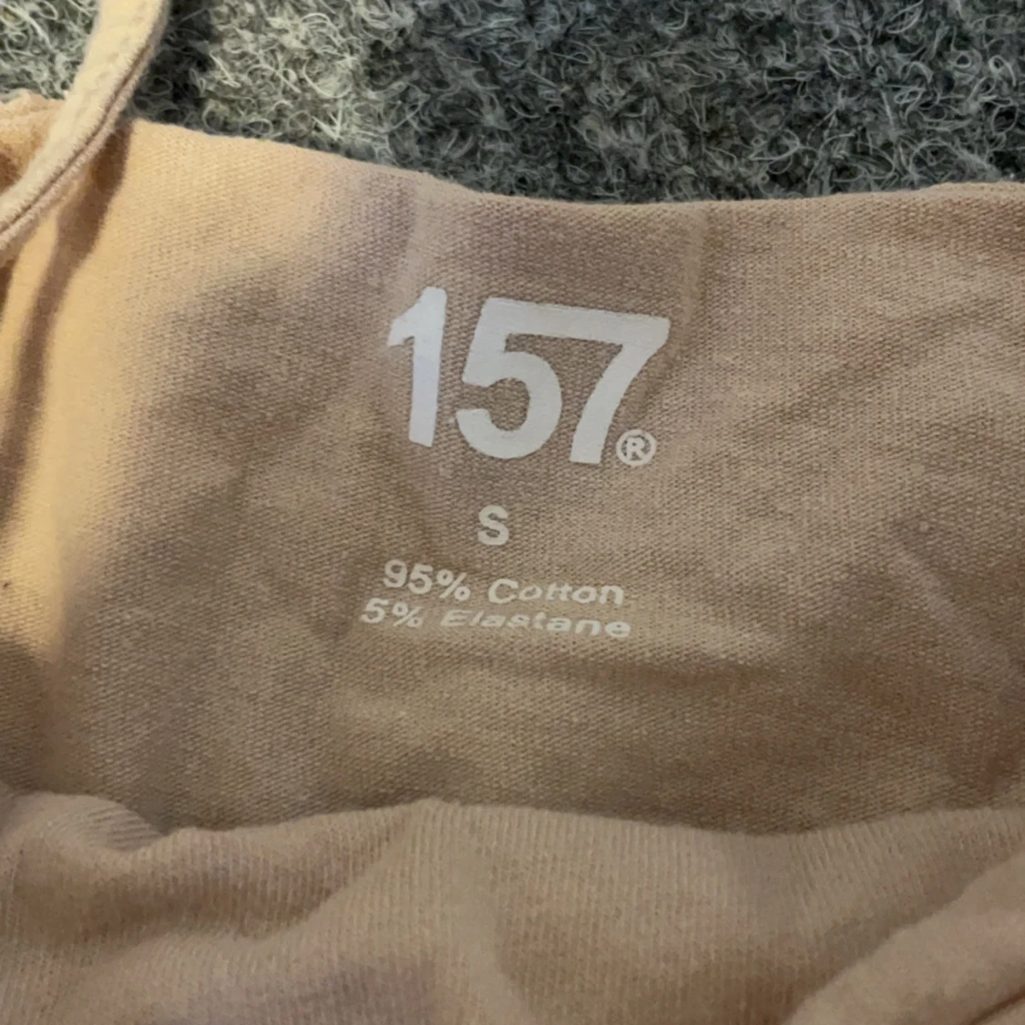 Beige linnetopp från 157 - 1