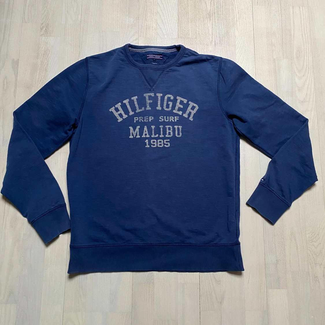 Blå sweatshirt från Hilfiger