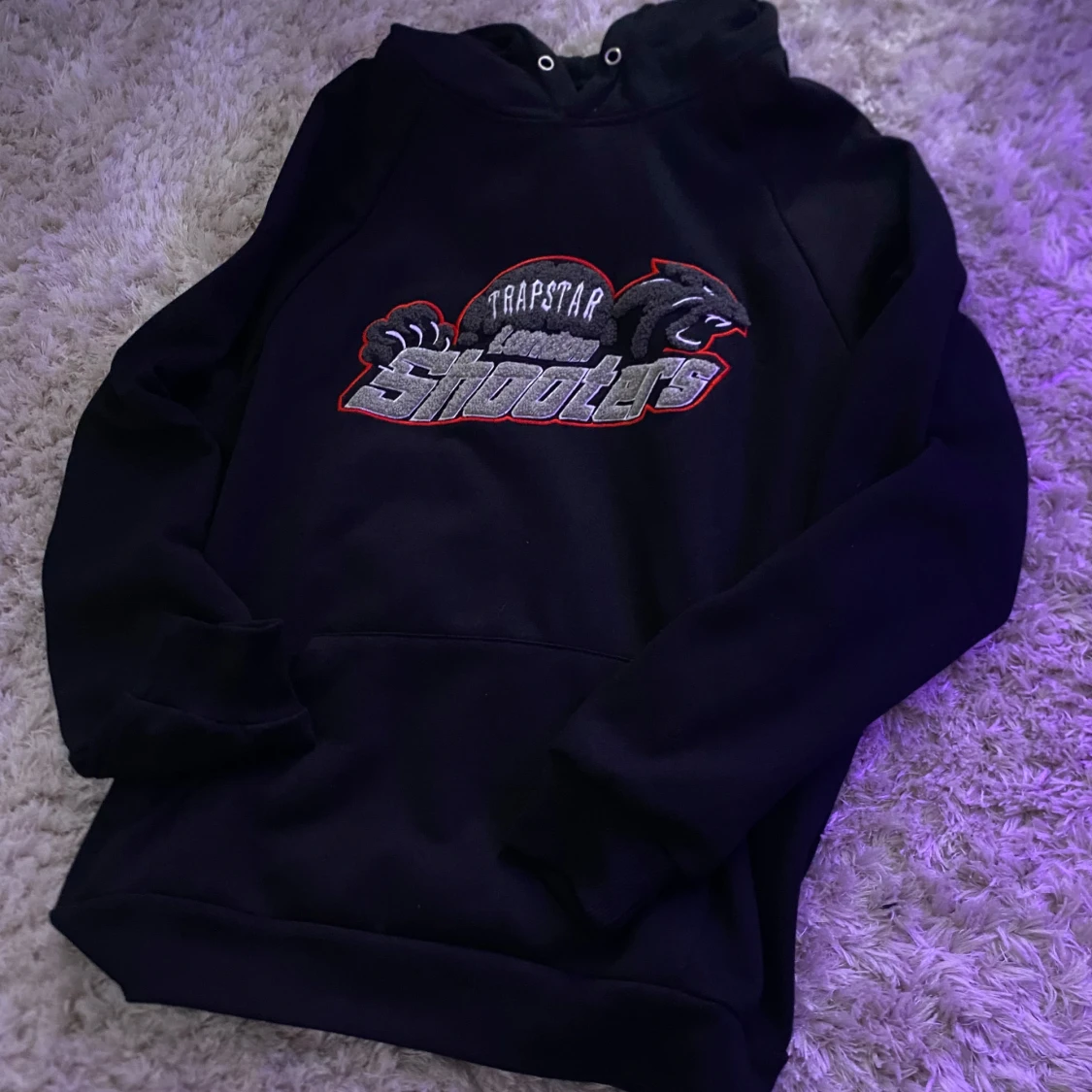 Svart hoodie Trapstar Shooters - 3