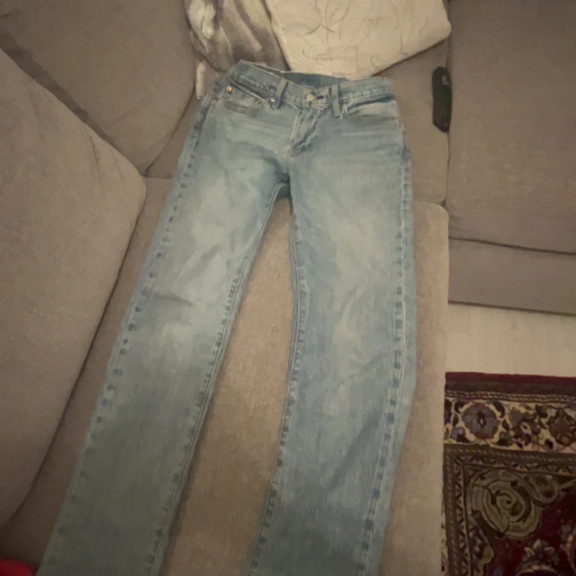 Levi's 511 jeans i ljusblå denim