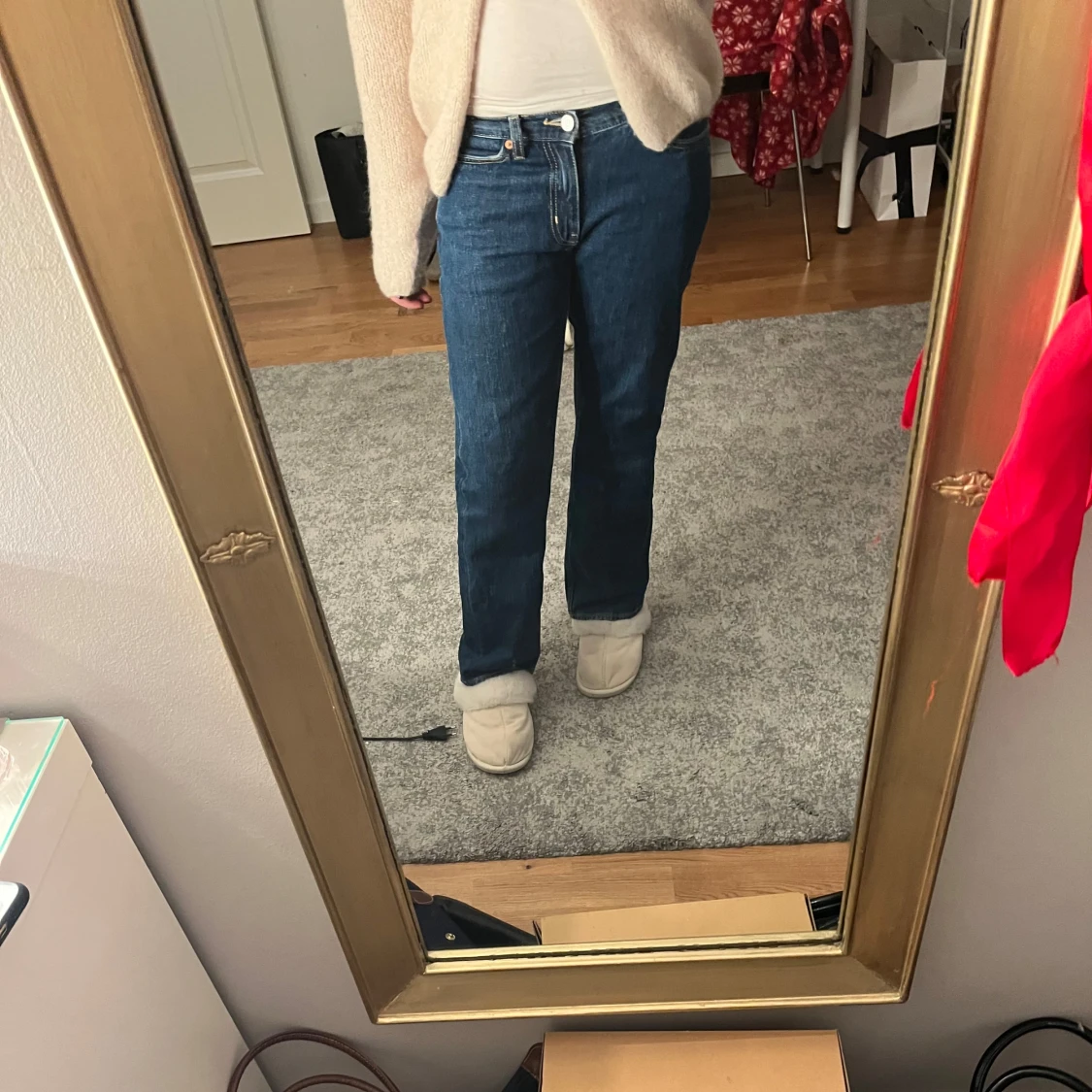 Blå jeans från weekday - 90