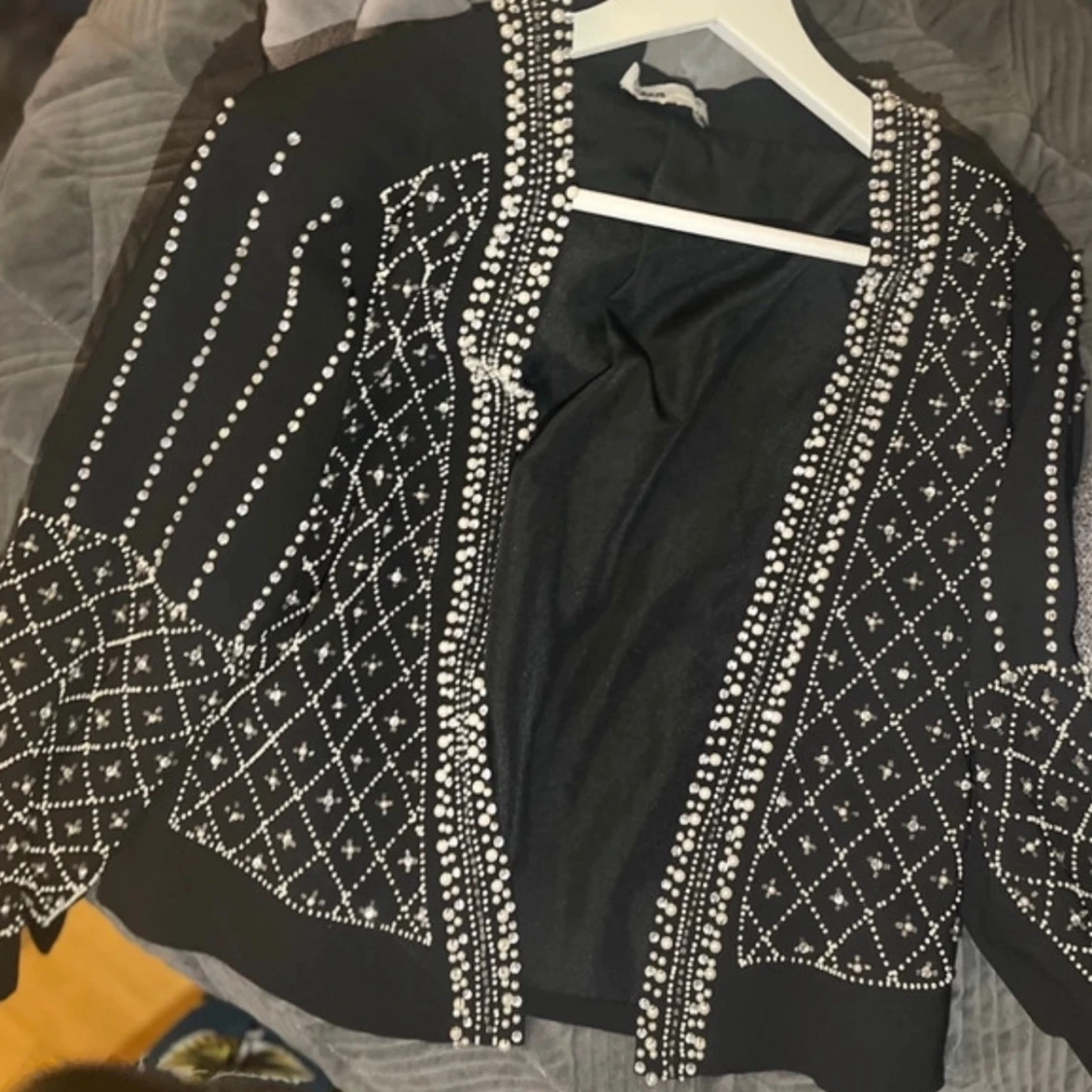 Jätte fint Blazer med pärlor