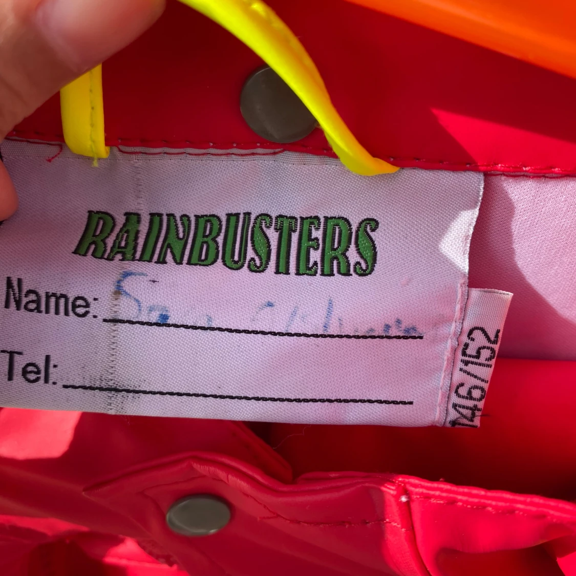 Färgglad regnjacka från Rainbusters - 92