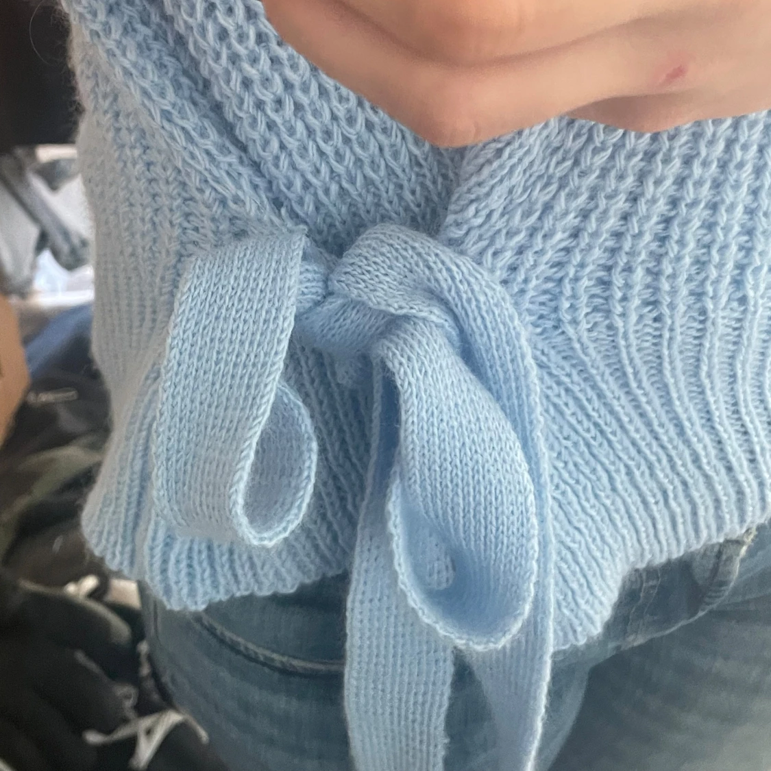 Fin blå knutkofta - 93