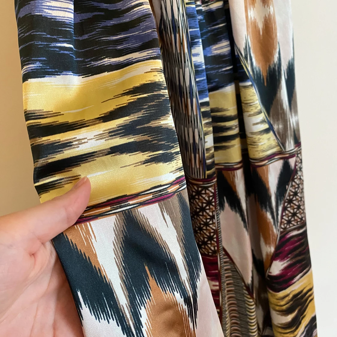 Maxi dress H&M satin backless beach - 92